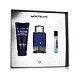 Montblanc Explorer Ultra Blue EDP 100 ml + EDP MINI 7,5 ml + SG für Haut und Haar 100 ml (man)
