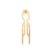 Fiona Franchimon Nº 1 Hairpin Steel (Yellow Gold Finish) 1 St.