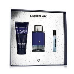 Montblanc Explorer Ultra Blue EDP 100 ml + EDP MINI 7,5 ml + SG für Haut und Haar 100 ml (man)