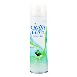 Gillette Satin Care Sensitive Skin with Aloe Vera Rasiergel 200 ml W