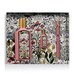 Gucci Flora Gorgeous Gardenia EDP 100 ml + EDP MINI 10 ml + EDP MINI 5 ml (woman)