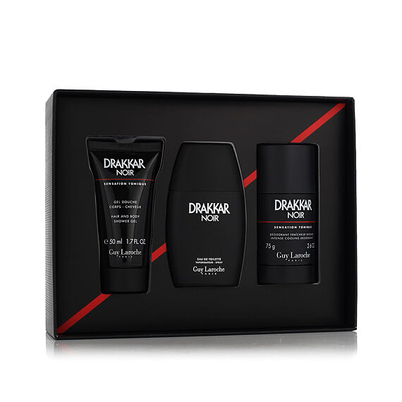 Guy Laroche Drakkar Noir EDT 50 ml + DST 75 ml + SG 50 ml (man)