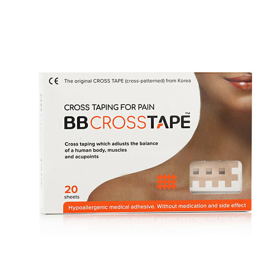 BB Tape Cross Tape C-Type Beige (XL 45 x 50 mm) 40 St.