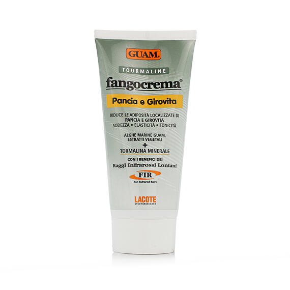 GUAM fangocrema Tourmaline FIR Tummy and Waist No Rinse Seaweed Cream 150 ml