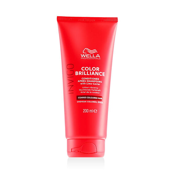 Wella Invigo Color Brilliance Conditioner With Lime Caviar (Coarse Coloured Hair) 200 ml