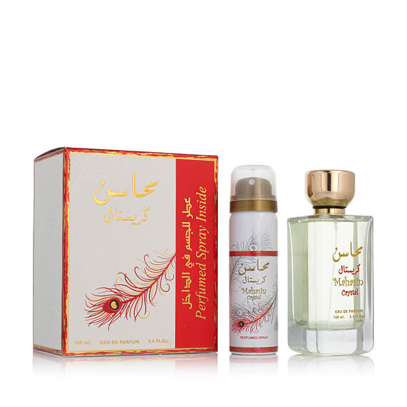 Lattafa Mahasin Crystal EDP 100 ml + DEO Spray 75 ml (woman)