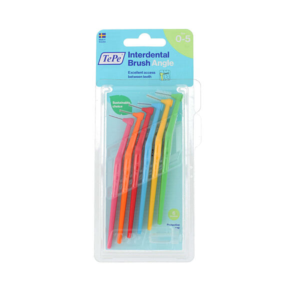 TePe Angle Interdentalbürsten 0-5 Mix 6 St.