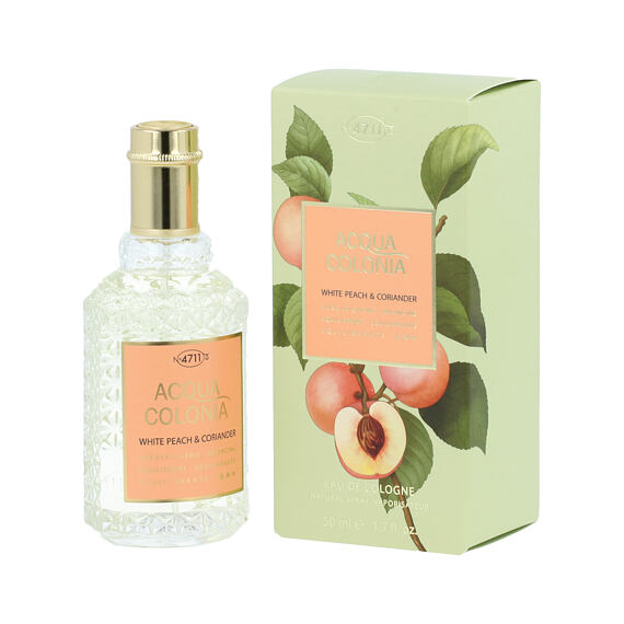 4711 Acqua Colonia White Peach & Coriander Eau de Cologne 50 ml (unisex)