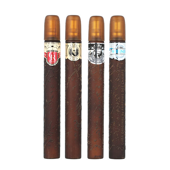 Cuba Cuba Set EDT Yellow 35 ml + EDT Blue 35 ml + EDT Red 35 ml + EDT Orange 35 ml (man)