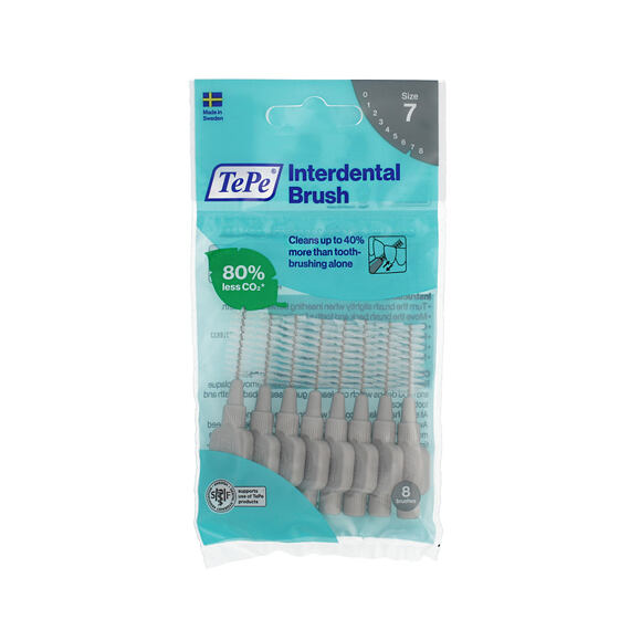TePe Original Interdentalbürsten 7 grau (1,3 mm) 8 St.