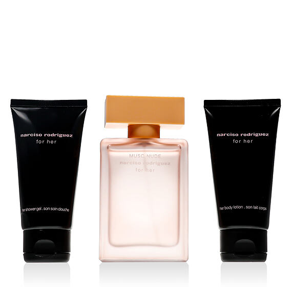 Narciso Rodriguez Musc Nude For Her EDP 50 ml + SG 50 ml + BL 50 ml (woman)